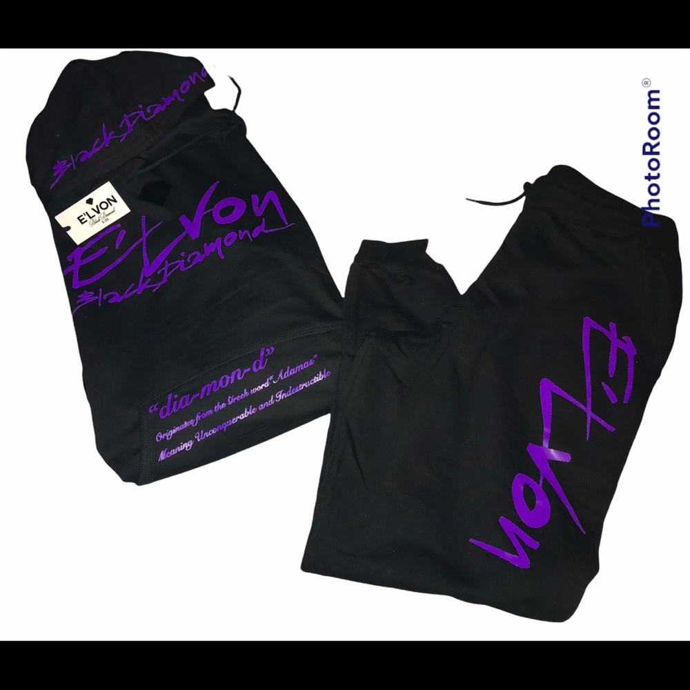 E’lvon sweatsuits .. clothing brand